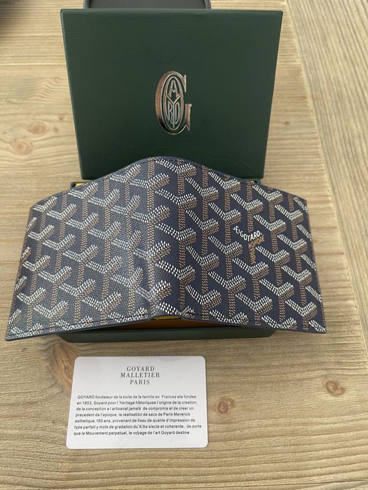 Portofel Goyard nou albastru