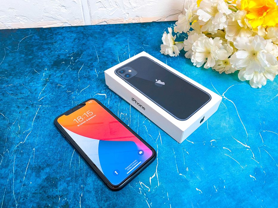 iPhone 11  64GB черный Гарантия  Рассрочка Магазин Red Geek