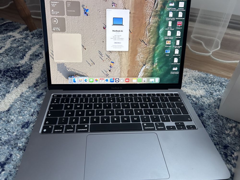 Laptop Apple MacBook Air 13-inch! GARANTIE MARTIE 2025!!!