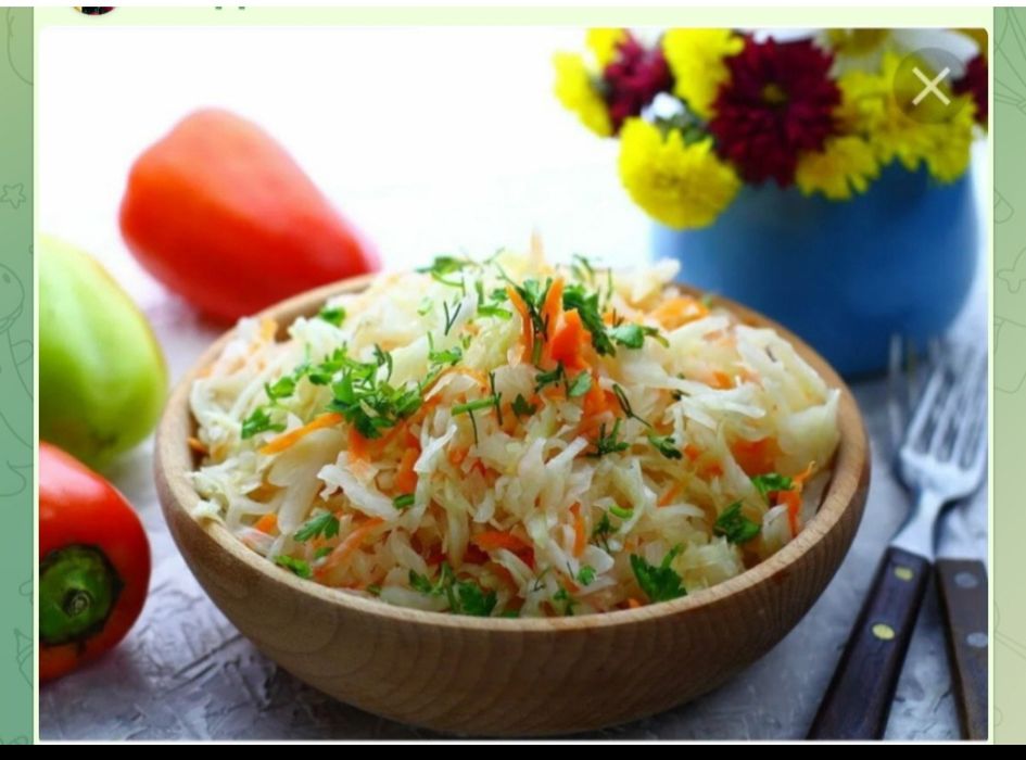 Домашняя квашенная капуста