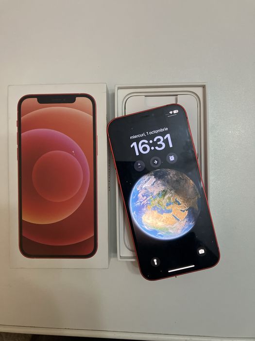 Iphone 12, red, 128 GB