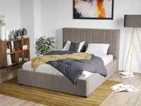 Pat Tapitat Adam Bej Eden 4 cu lada depozitare 90/140/160/180x200