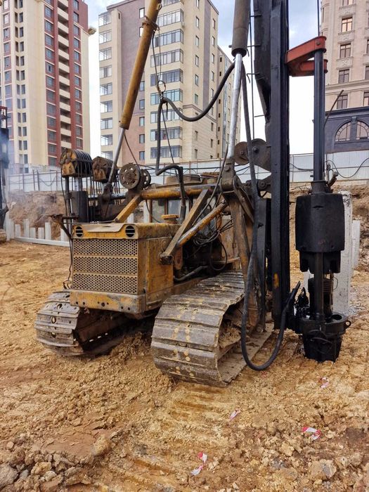 Забивка свай в г. Астана