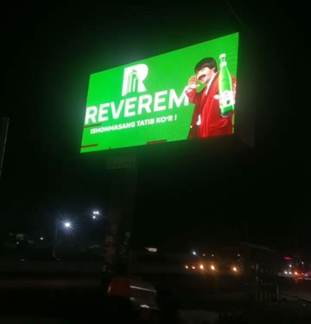 Led ekran va bilbordlarda reklama