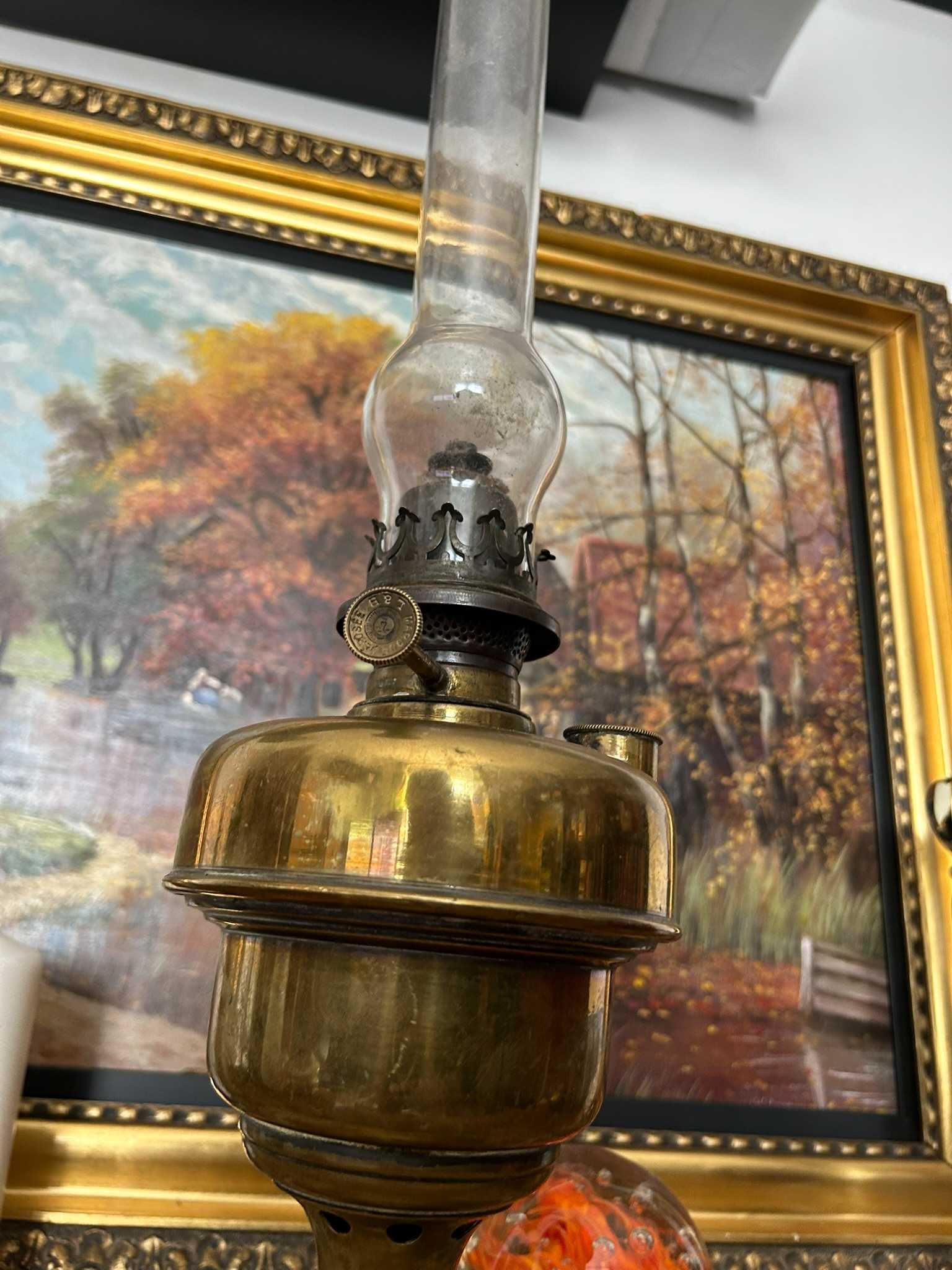 DN886 Lampa de petrol /gaz 48cm h 13,5 d si 1kg alama