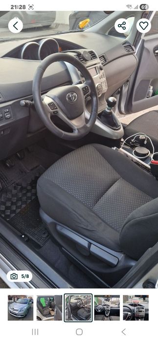 Vând toyota verso 2.0, 2010