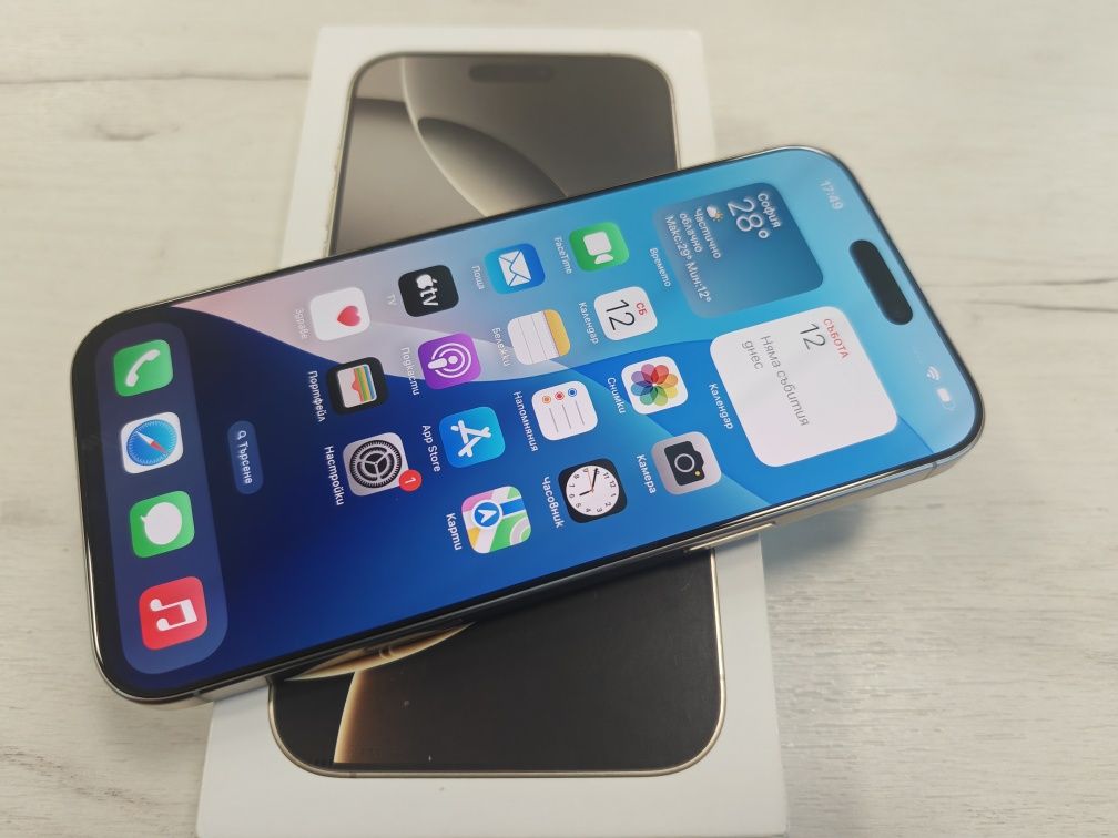 Като нов iPhone 16 Pro Max 256 GB Гаранция