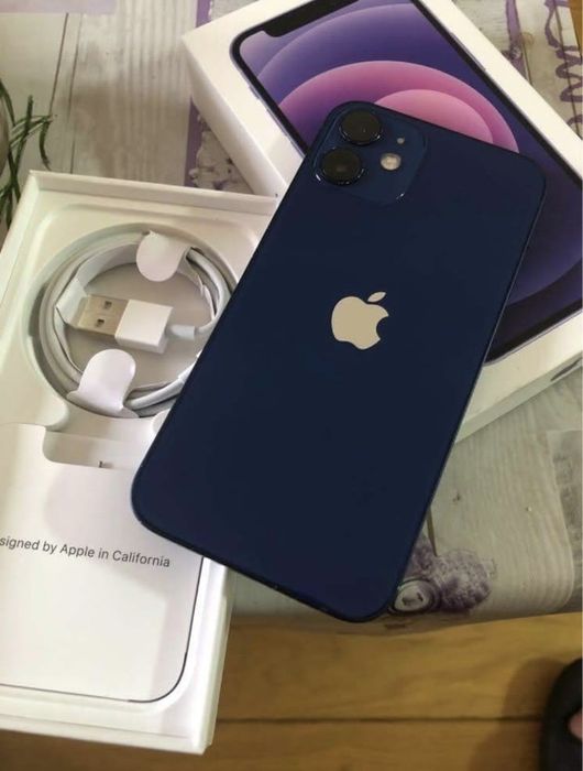 iPhone 12 128GB Blue, full box, Nota 10/10