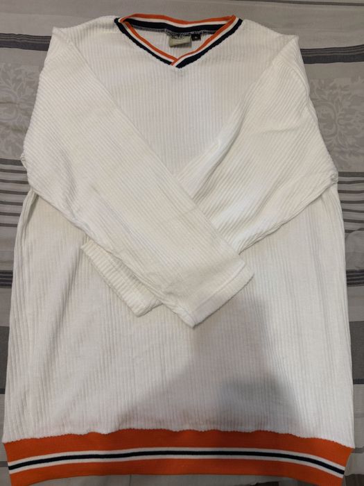 Pepe Jeans бял пуловер