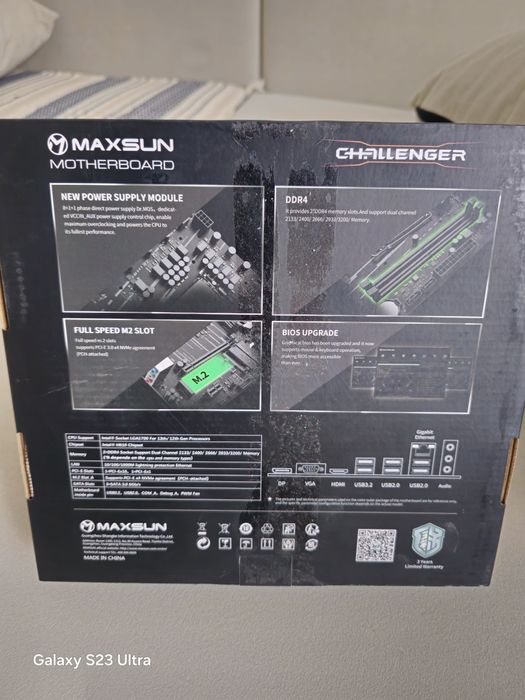 Продаю материнскую плату Maxsun H610M
