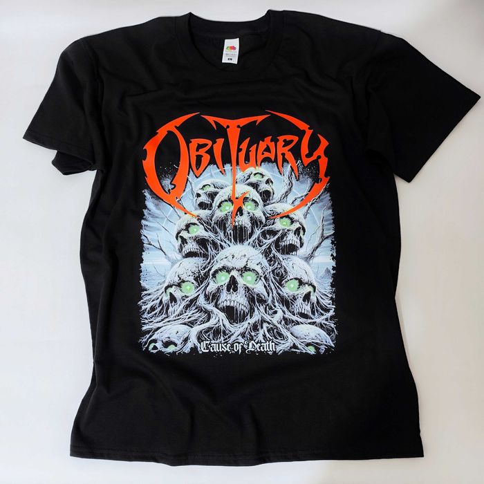 Тениска Obituary - Cause of Death, Размер XL, чисто нова
