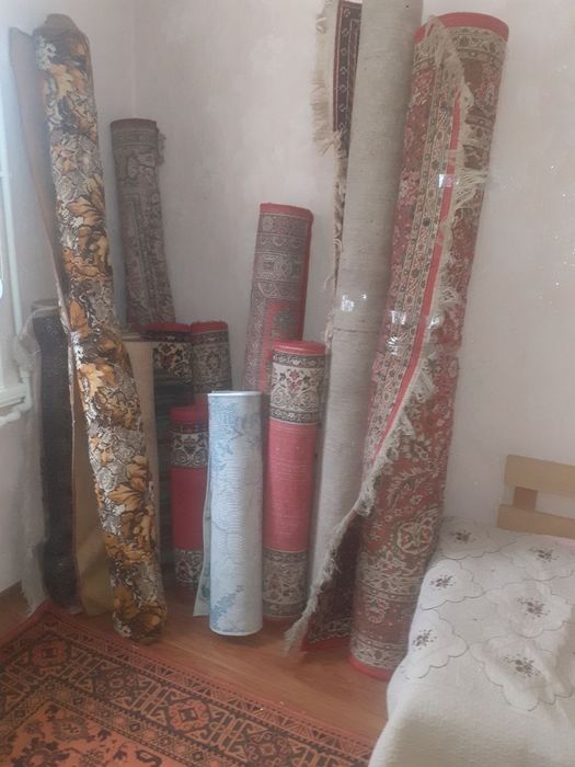 Ковры паласы дорожки синтетические и полушертинные хорошим состоянин