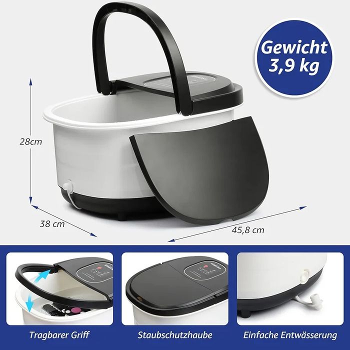 Висококачествен Масажор за крака с водна баня