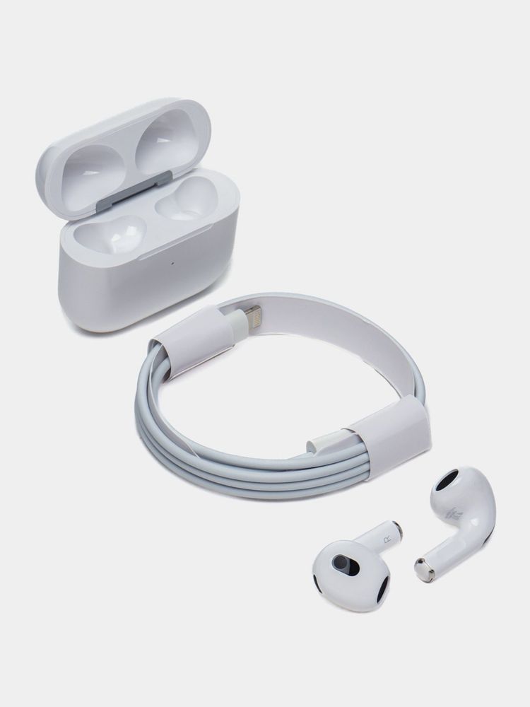 Apple AirPods 3  2024 Versiya Dubai Premium Sensor boshqaruv,Dostafka