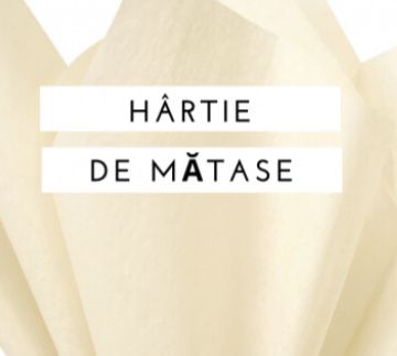 Hartie de matase - ivoire