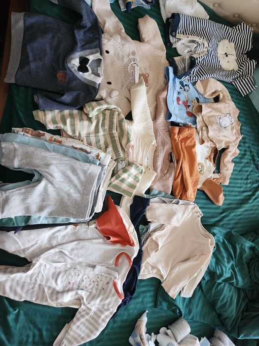 Lot hăinuțe bebe 68