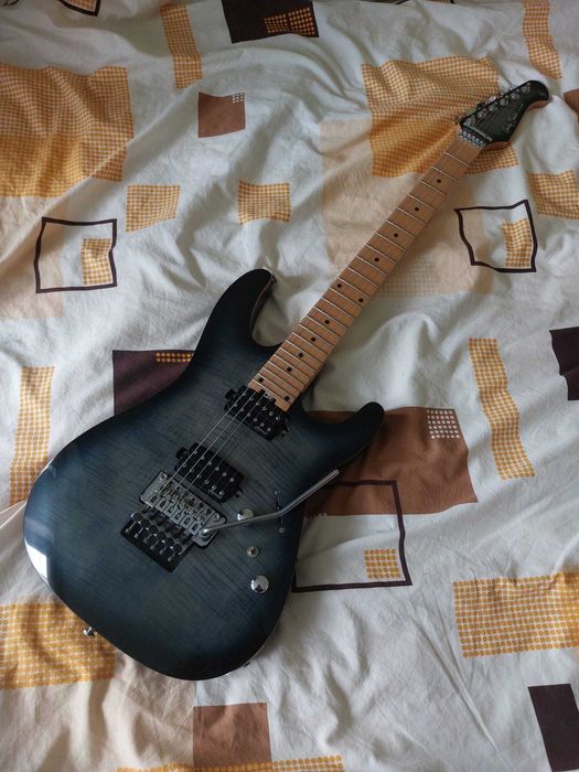 Vand/Schimb chitara electrica Harley Benton Fusion-III HH FR EB FBLB