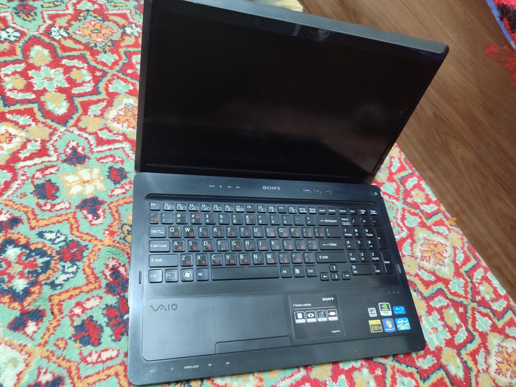 Notebook Sony vaio