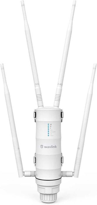 Wavlink AC1200 HD4 Router WiFi Exterior Dual Band 2.4G/5G POE, - NOU -