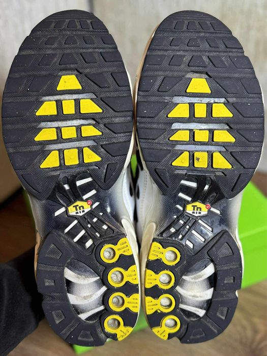 Nike Air Max Plus White Black Metallic