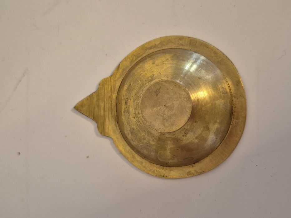 Diwali brass oil lamp hindu pooja puja