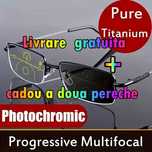 Ochelari progresivi Fotocromatici Antireflexie +BONUS a 2 a Pereche