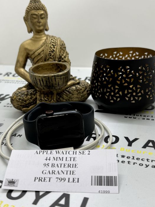 Amanet Royal : Apple Watch SE 2 44 MM / 95 Baterie / Garantie