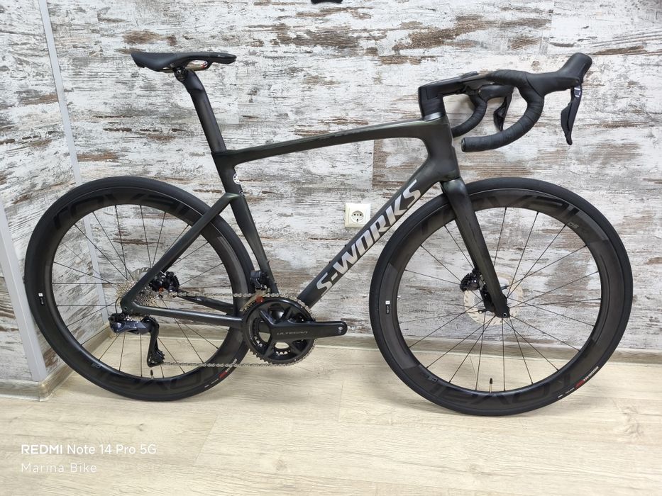 Карбонов велосипед Specialized Tarmac S-Works SL7 Ultegra Di2 Roval 56