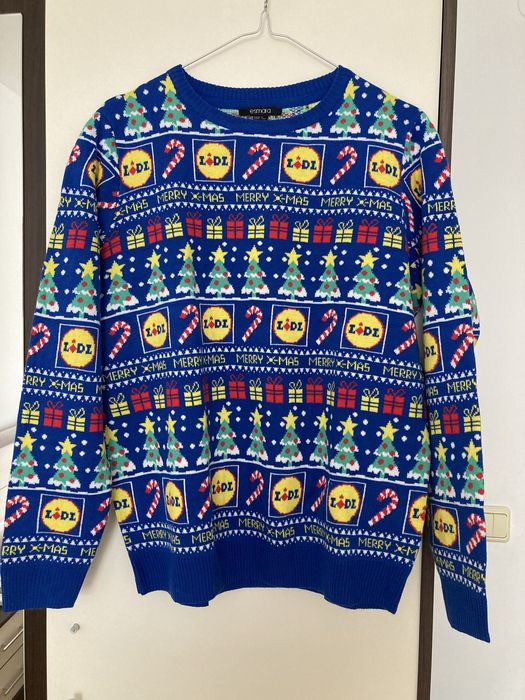 Дамски коледен пуловер Лидл