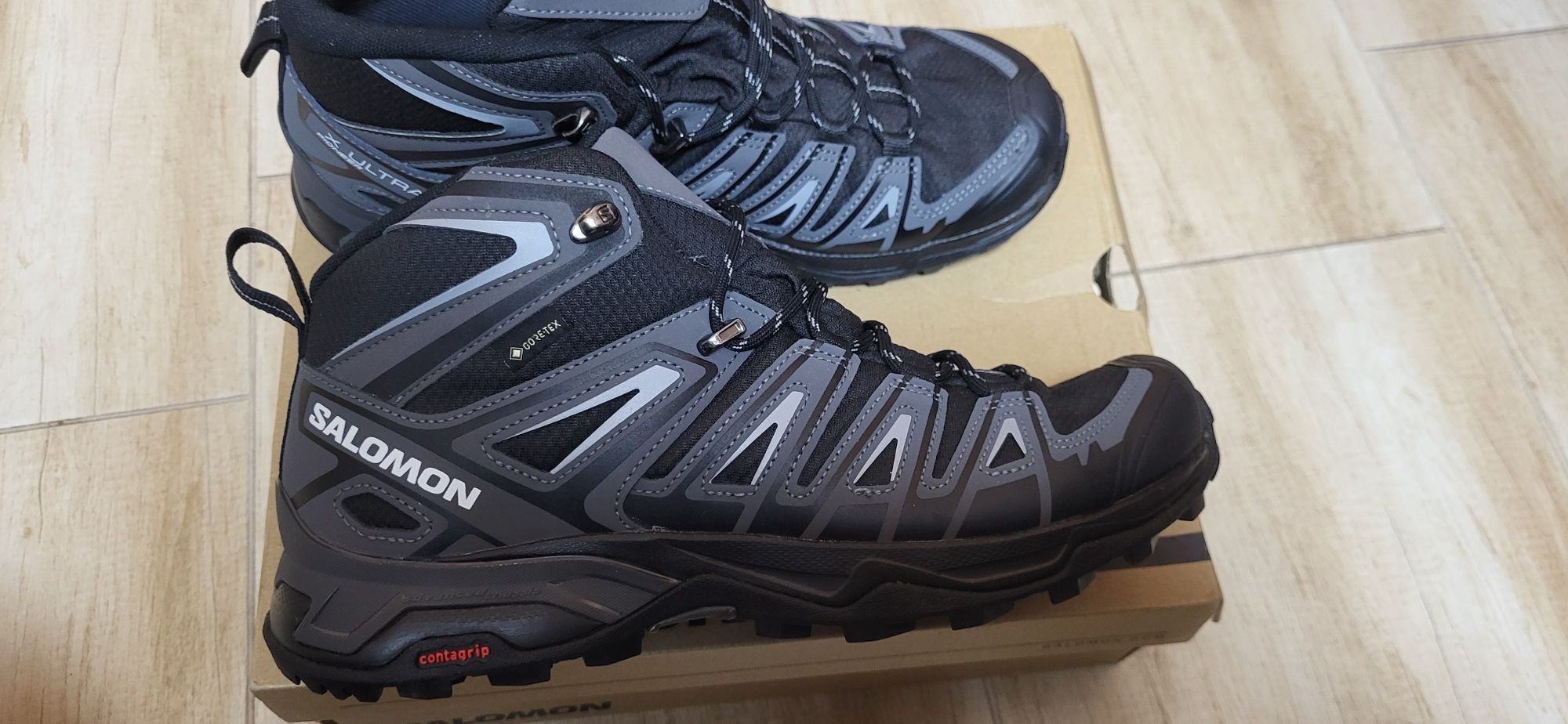 Salomon X Ultra Mid GTX Goretex туристически обувки маратонки