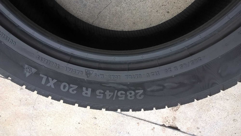 O anvelopa iarna 285 45 20 continental TS 830P profil de 7,5 mm