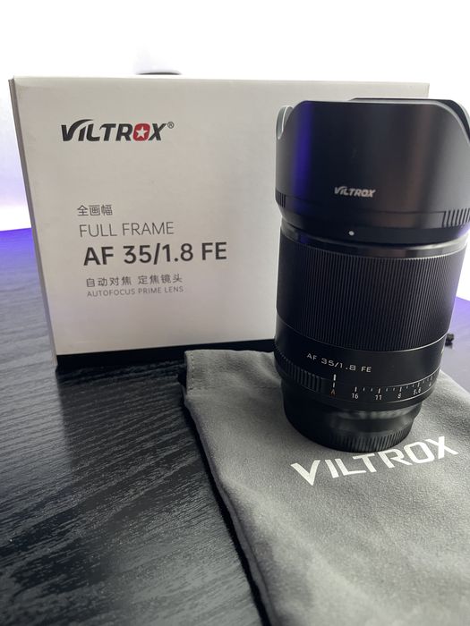 Obiectiv Viltrox 35mm f1.8 AF, full frame sony E