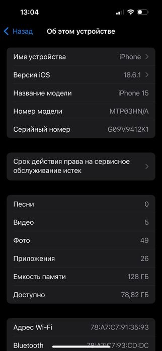 Продам IPHONE 15