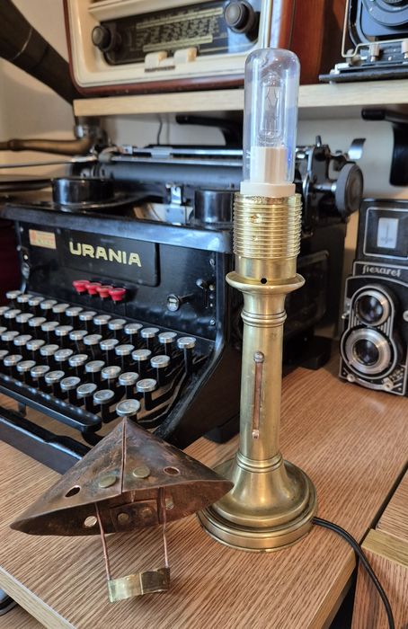 Sfeșnic vintage alamă/bronz/cupru functional