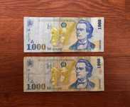 Bancnote 1000 lei.