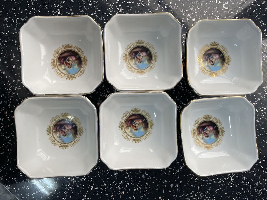 Set serviciu desert portelan