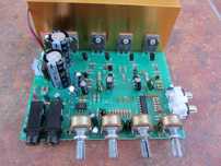 Kit putere 2x 100 w cu preamplificare  corector ton, aux, karaoke