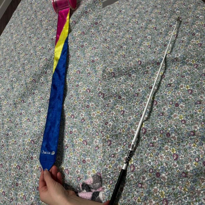 Продам ленту и палочку для художественной гимнастики