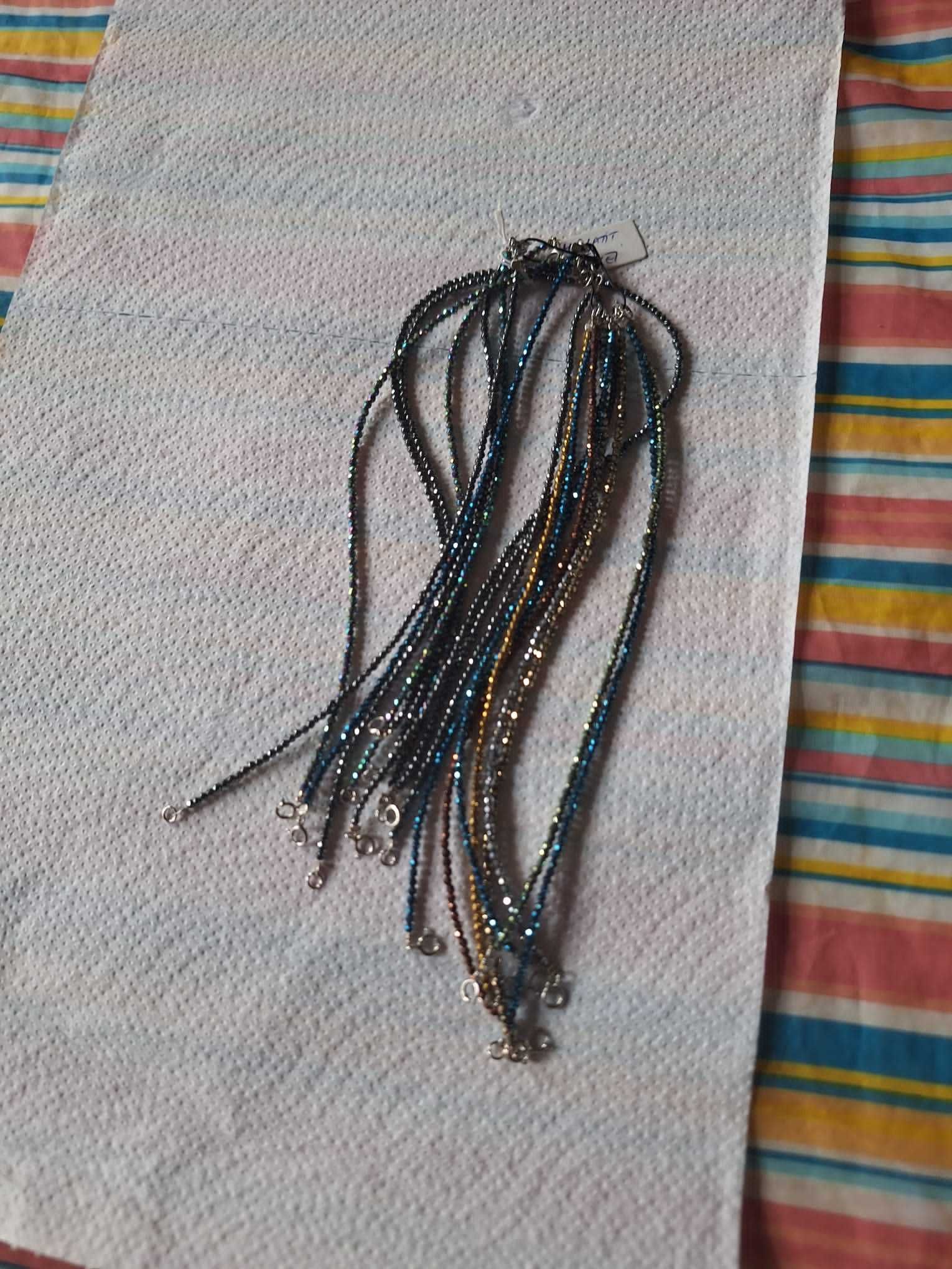 bratari cu pietre semi-pretioase si Hemati home-made