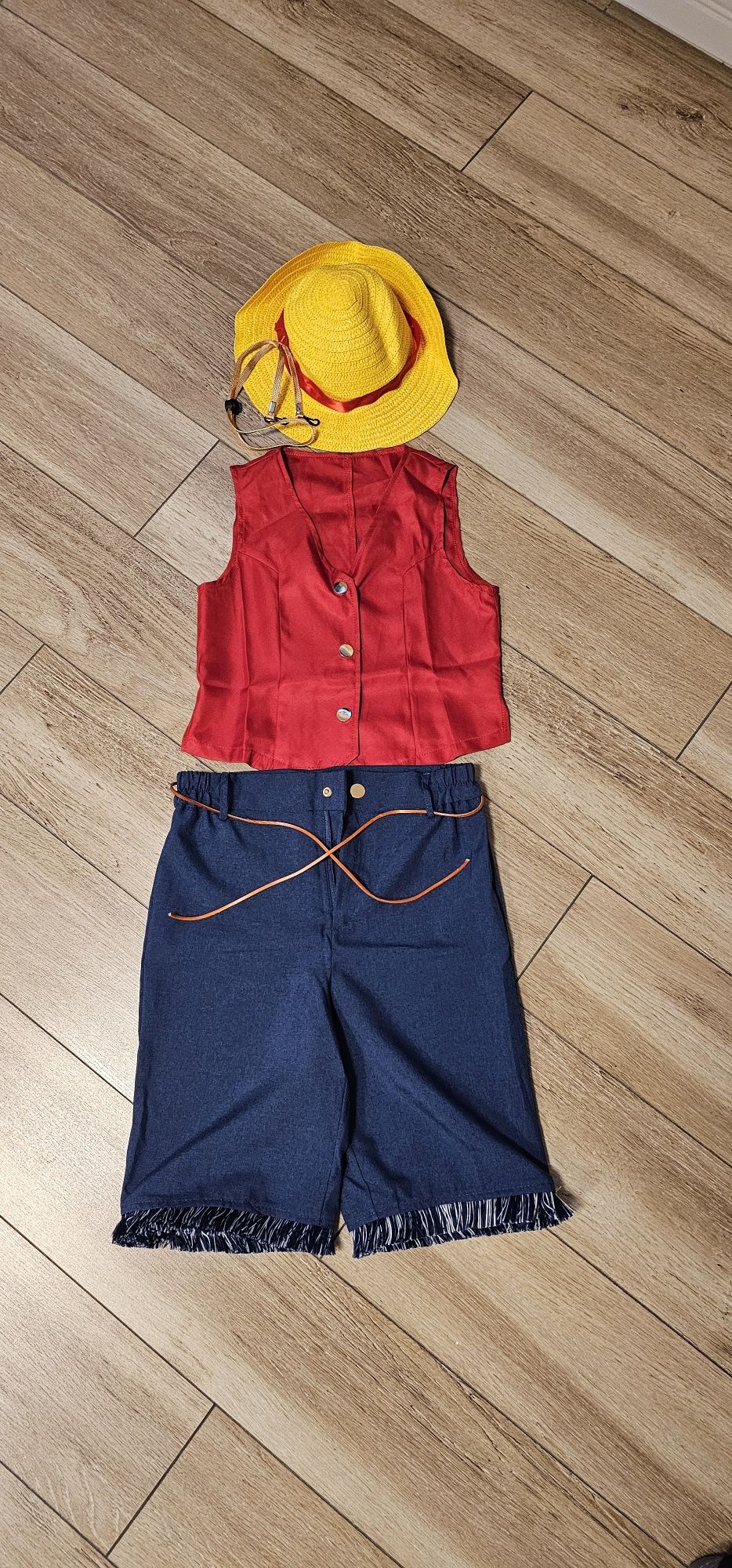 Costum Luffy - One Piece (8-9 ani)