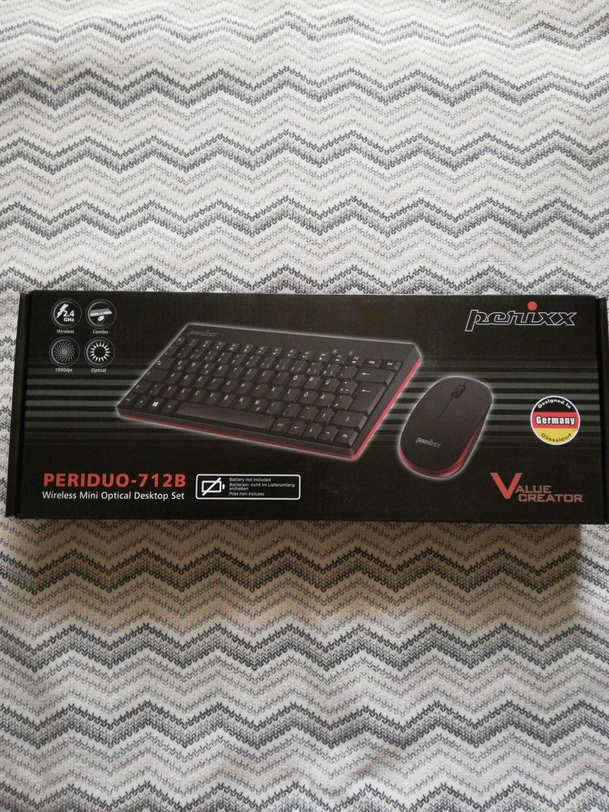 Tastatura bluetooth + mouse Perixx Periduo-712B Nou Sigilat