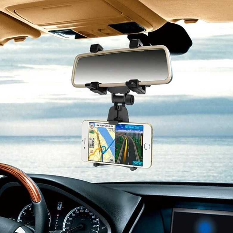 Универсална Автомобилна стойка за Телефон за огледало