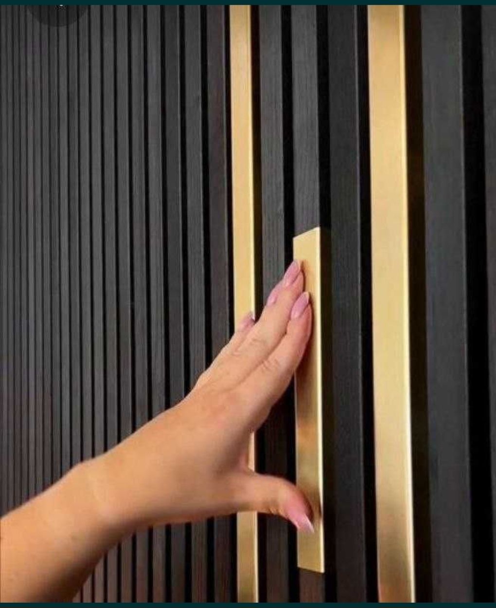 Nerjaveyka Tilla Alyumin profil latun molding, akril tilla samokleyka