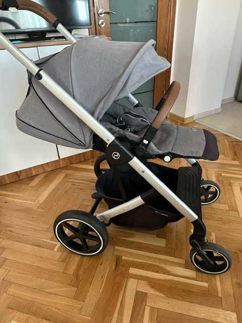 Детска количка Cybex Balios S  Lux със сребристо шаси