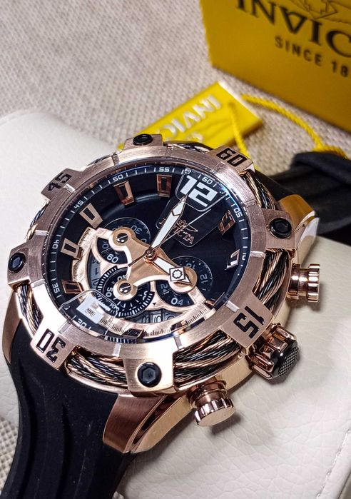 Ceas  Chronograph Invicta  Black Dial IN- 35630 - Barbati