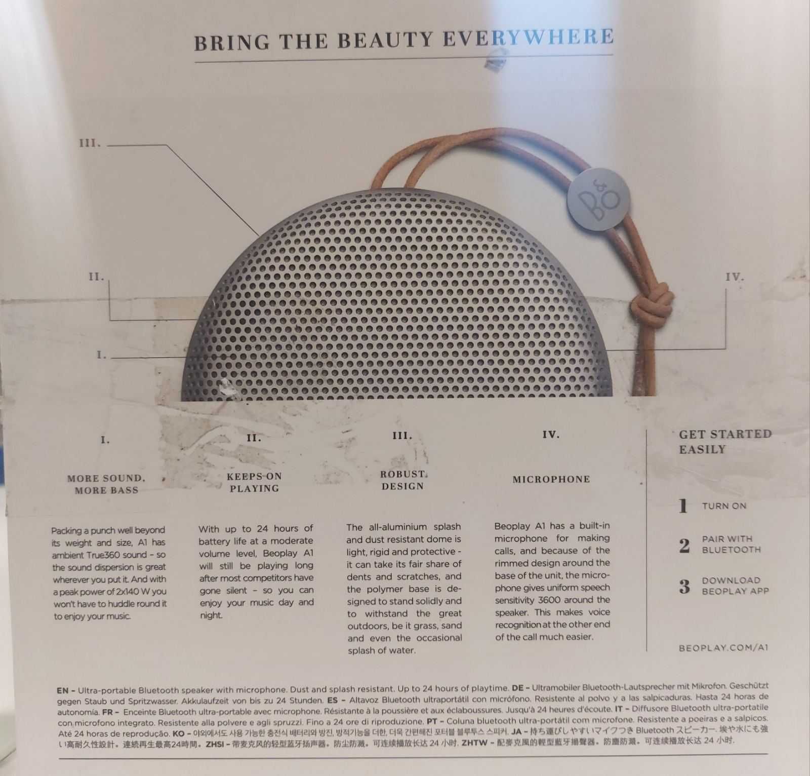 Колонка B&O PLAY