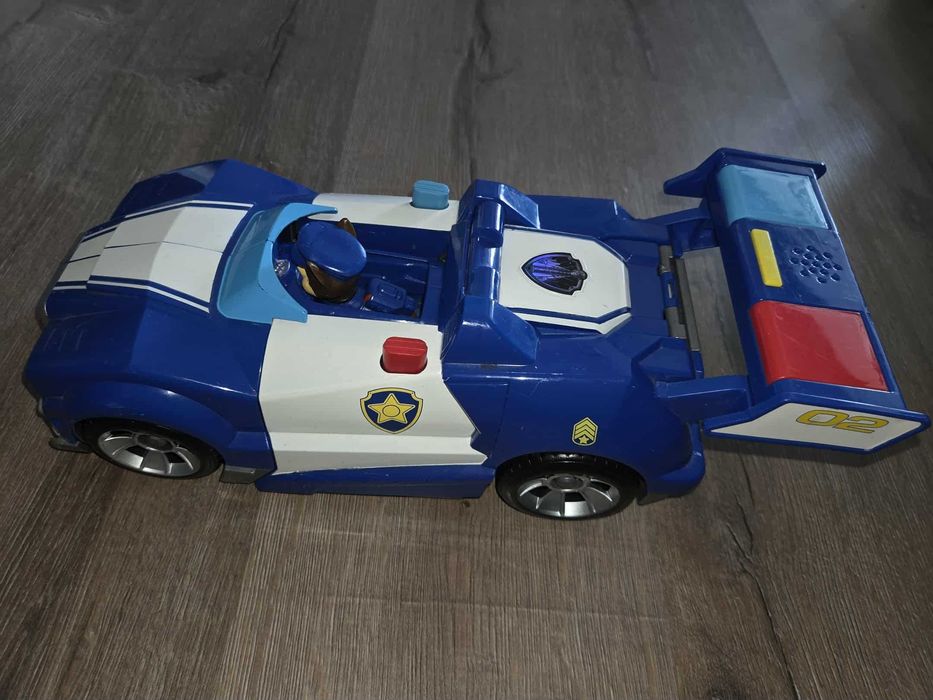 PAW PATROL Трансформиращата се полицейска кола на Чейс