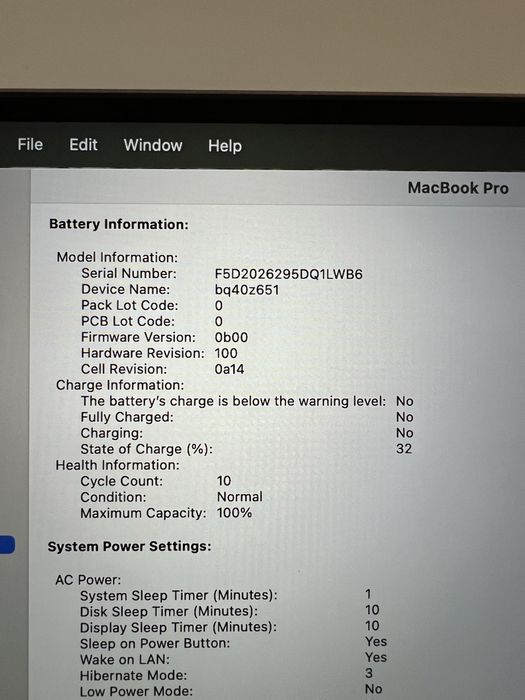 Apple MacBook Pro M1 Pro 10-Core 3.2 16 inch 2021. Baterie 100% !!