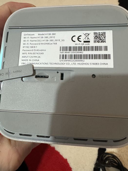 Router 5g huawei H138-380