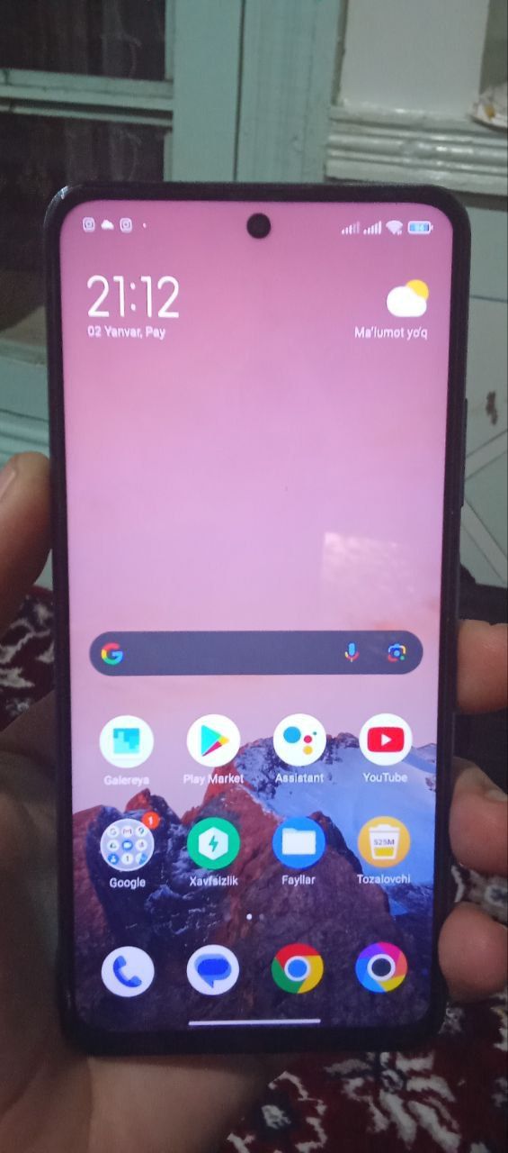 SOTILADi
Nomi: poco M4 pro 5g 
Aybi: umuman yo ochilmagan radnoy telef